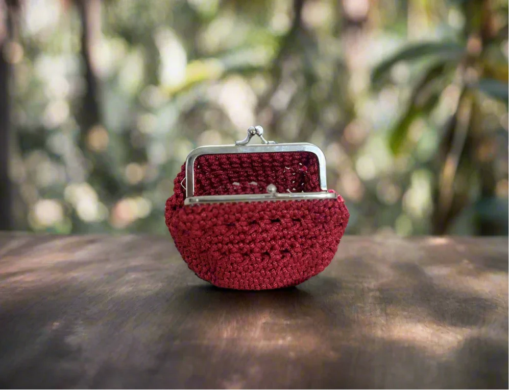 Crochet Pouch | Knitted in Madinah